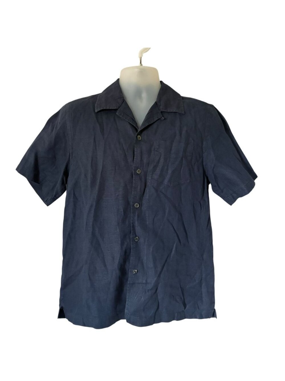 Todd Snyder Baird McNutt Mens Button Down Linen Shirt Short Sleeve Small